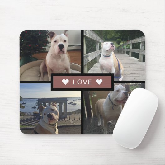 Erstellen Sie Ihre eigene Dog-FotoCollage Mousepad (Mit Mouse)
