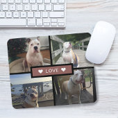 Erstellen Sie Ihre eigene Dog-FotoCollage Mousepad