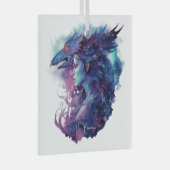 Erstellen Sie Ihre eigene Drachengöttin Ornament Aus Glas (Vorderseite Rechts)