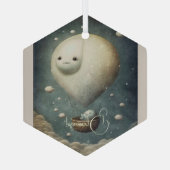 Erstellen Sie Ihre eigene Dream Hot Air Ballonfahr Ornament Aus Glas (Rückseite)