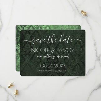 Erstellen Sie Ihre eigene - dunkle gothic vintage Save The Date
