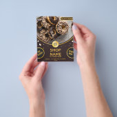 Erstellen Sie Ihre eigene eigene Donut Shop-Aktion Flyer (Gruppe)