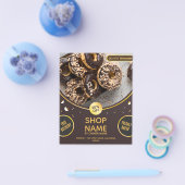 Erstellen Sie Ihre eigene eigene Donut Shop-Aktion Flyer (Einzeln)