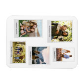 Erstellen Sie Ihre eigene eigene Retro-SofortfotoC Magnet (Horizontal)