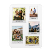 Erstellen Sie Ihre eigene eigene Retro-SofortfotoC Magnet (Vertikal)