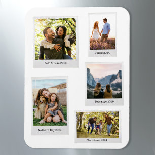 Erstellen Sie Ihre eigene eigene Retro-SofortfotoC Magnet