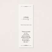 Erstellen Sie Ihre eigene einfache 3,0" x 1,0" Sym (Rückseite)