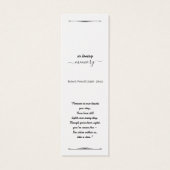 Erstellen Sie Ihre eigene einfache 3,0" x 1,0" Sym (Rückseite)