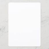 Erstellen Sie Ihre eigene einfache 5,5" x 7,5" abg Menükarte (Rückseite)