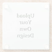 Erstellen Sie Ihre eigene einfache benutzerdefinie Glasuntersetzer (Rückseite)