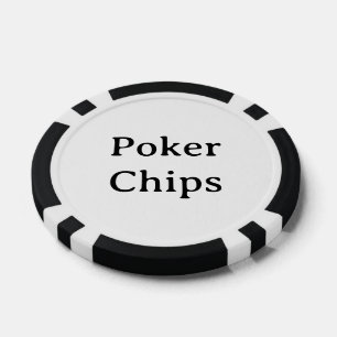 Erstellen Sie Ihre eigene einfache benutzerdefinie Pokerchips