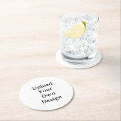 Erstellen Sie Ihre eigene einfache benutzerdefinie Runder Pappuntersetzer (Vor Ort)