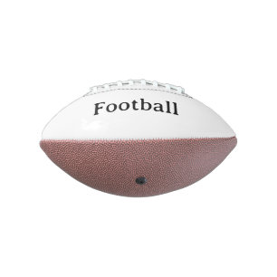 Erstellen Sie Ihre eigene einfache Markenförderung Football