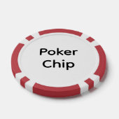 Erstellen Sie Ihre eigene einfache Markenförderung Pokerchips (Einzeln)