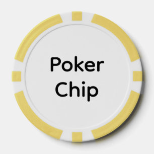 Erstellen Sie Ihre eigene einfache Markenförderung Pokerchips
