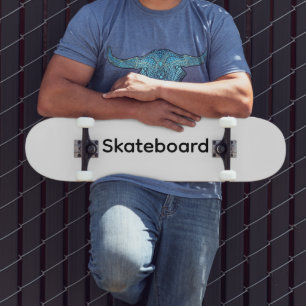 Erstellen Sie Ihre eigene einfache Markenförderung Skateboard
