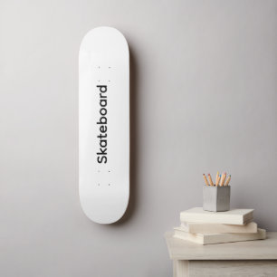 Erstellen Sie Ihre eigene einfache Markenförderung Skateboard