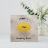 Erstellen Sie Ihre eigene Einladung (Stehend Vorderseite)