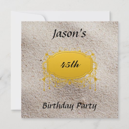 Erstellen Sie Ihre eigene Einladung (Vorderseite)