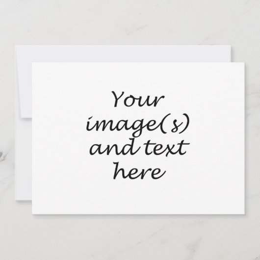 Erstellen Sie Ihre eigene Einladung (Vorderseite)