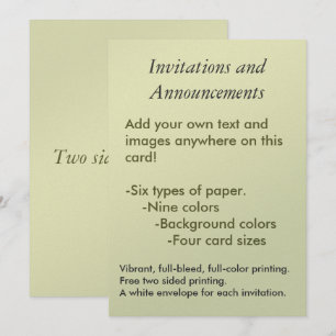 Erstellen Sie Ihre eigene Einladung