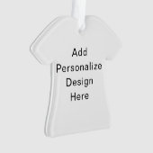 Erstellen Sie Ihre eigene Einzelstandardgröße Ornament (Vorderseite)