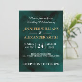 Erstellen Sie Ihre eigene elegante, benutzerdefini Einladung (Stehend Vorderseite)