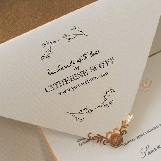 Erstellen Sie Ihre eigene elegante, handgefertigte Gummistempel