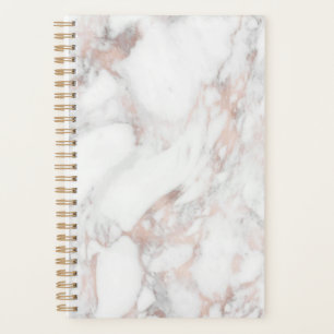 Erstellen Sie Ihre eigene elegante Rose Gold-Marmo Planer