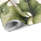 Erstellen Sie Ihre eigene elegante Rot-Viktorianis Geschenkpapier (Rolleneckpunkt)