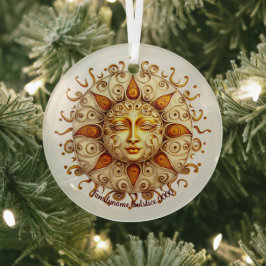 Erstellen Sie Ihre eigene elegante Steampunk Sun Ornament Aus Glas