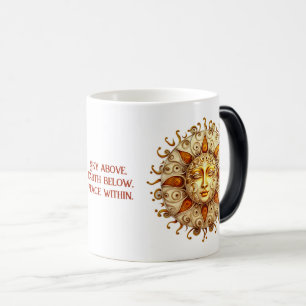Erstellen Sie Ihre eigene elegante Steampunk Sun Verwandlungstasse