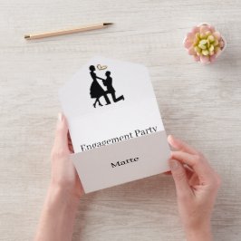 Erstellen Sie Ihre eigene Engagement Partei II UAW All In One Einladung