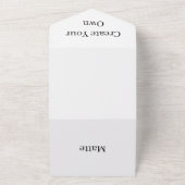 Erstellen Sie Ihre eigene Engagement Partei II UAW All In One Einladung (Außenbereich)