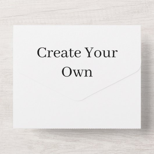 Erstellen Sie Ihre eigene Engagement Partei II UAW All In One Einladung (Rückseite)