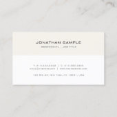 Erstellen Sie Ihre eigene Erinnerung Stilvoll Schl Terminkarte (Rückseite)