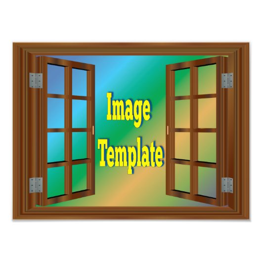 Erstellen Sie Ihre eigene 🌿 Fake-Ansicht Fotodruck (Vorne)