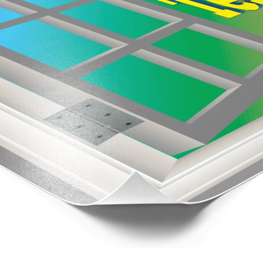 Erstellen Sie Ihre eigene 🌿 Fake-Ansicht Fotodruck (Ecke)