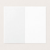 Erstellen Sie Ihre eigene Faltkarte (Außenseite Aufgefaltet)