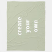 Erstellen Sie Ihre eigene Familie Fleece Blankon i (Vorderseite)