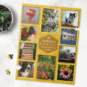 Erstellen Sie Ihre eigene Familie Foto Collage Nam Puzzle