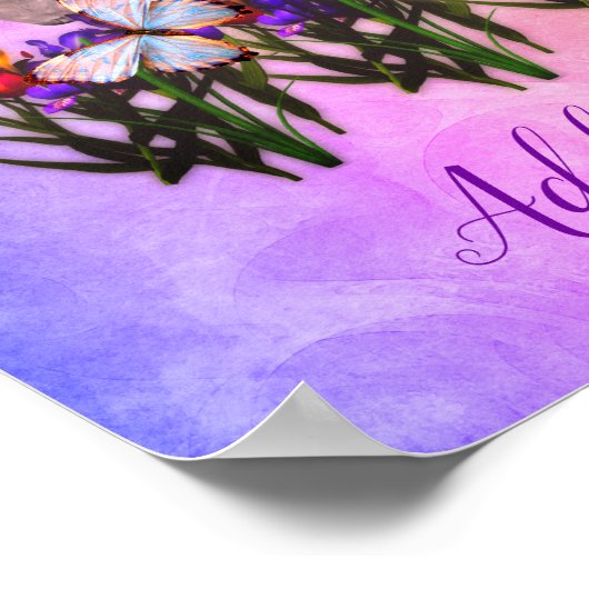 Erstellen Sie Ihre eigene Fantasie von Einhorn und Poster (Ecke)