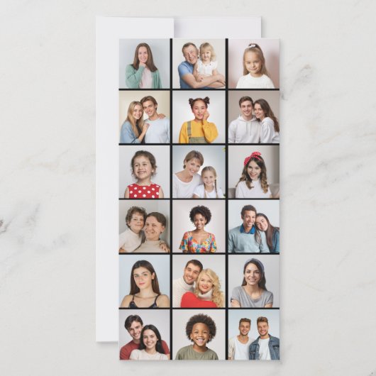 Erstellen Sie Ihre eigene Farbe für 18 Collage bea Karte (Vorderseite)