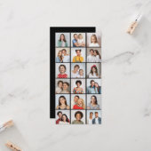 Erstellen Sie Ihre eigene Farbe für 18 Collage bea Karte (Vorderseite/Rückseite Beispiel)