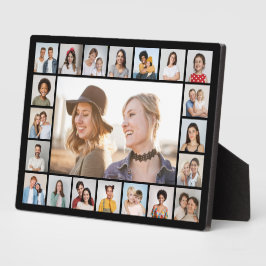 Erstellen Sie Ihre eigene Farbe für 21 Collage. Fotoplatte