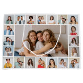 Erstellen Sie Ihre eigene Farbe für 21 Collage. Große Geschenktüte (Vorderseite)