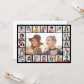 Erstellen Sie Ihre eigene Farbe für 21 Collage. Karte (Vorderseite/Rückseite Beispiel)