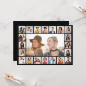 Erstellen Sie Ihre eigene Farbe für 21 Collage. Karte (Vorderseite/Rückseite Beispiel)