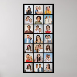 Erstellen Sie Ihre eigene Farbe für 21 Collage. Poster