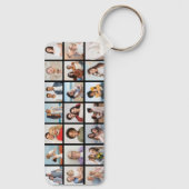 Erstellen Sie Ihre eigene Farbe für 21 Collage. Schlüsselanhänger (Rückseite)